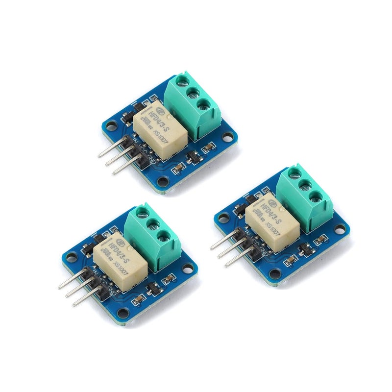 Teyleten Robot وحدة التتابع HFD4/3-S رقيقة 3.3 5V STM32 51 متحكم دقيق 3 قطع - Image 1